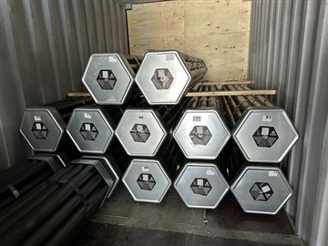 HQ Drill Rods (HWL Drill Rods) به آسیای مرکزی ارسال می شود